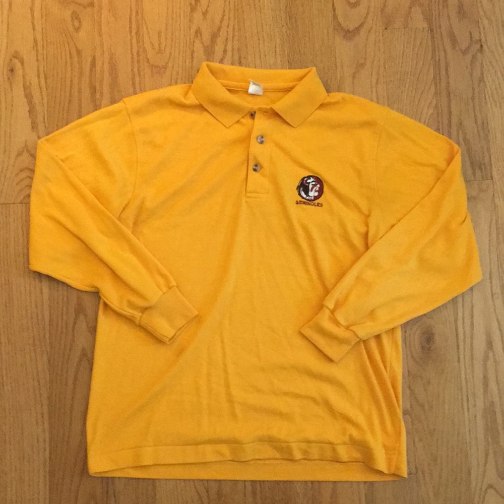 Long Sleeve Florida State University Polo